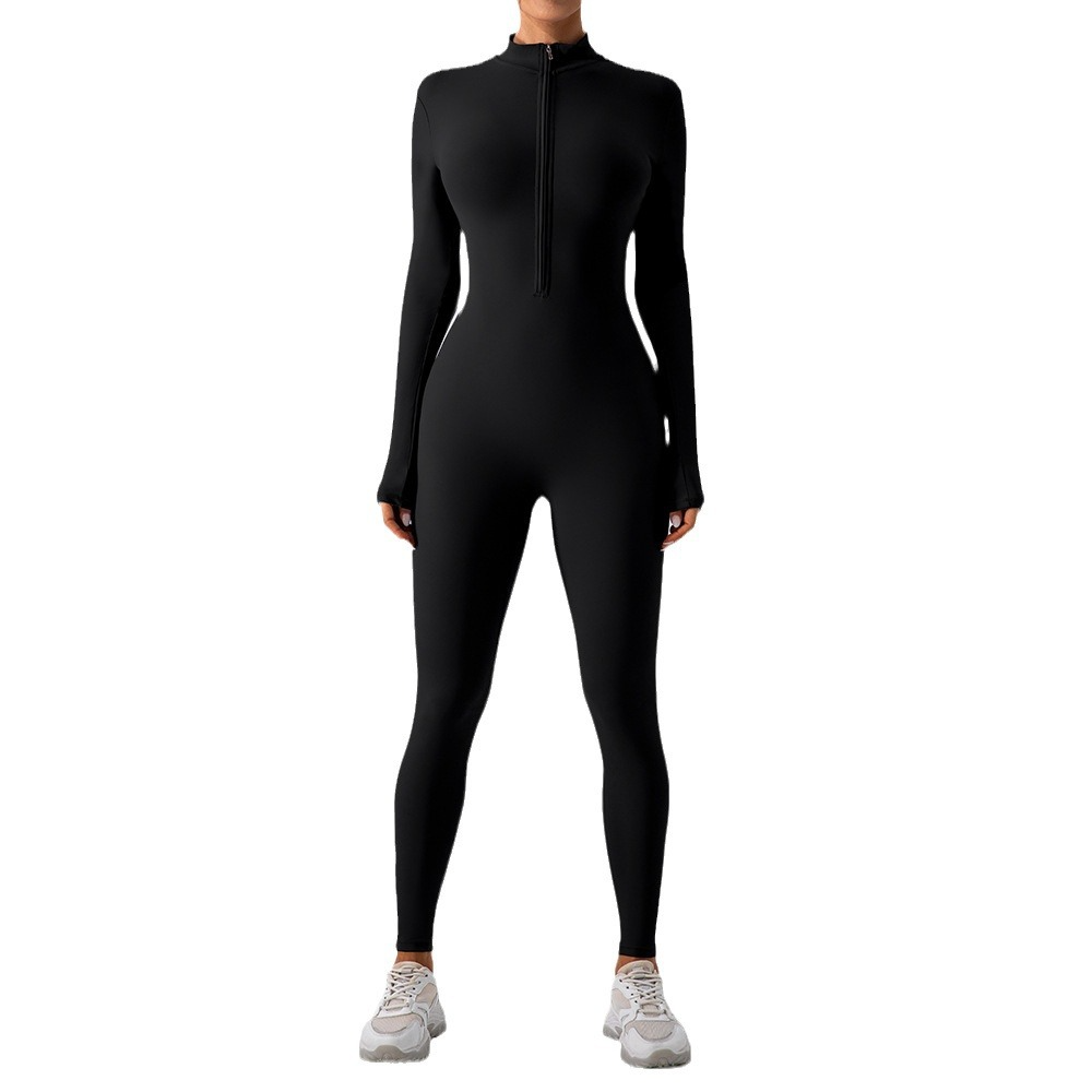 Fleece-Lined Yoga Jumpsuit My Store