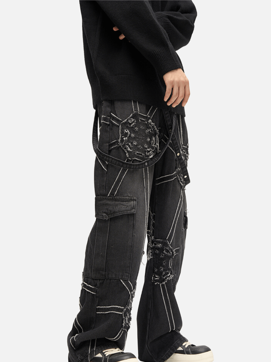 Spider Denim Pants My Store