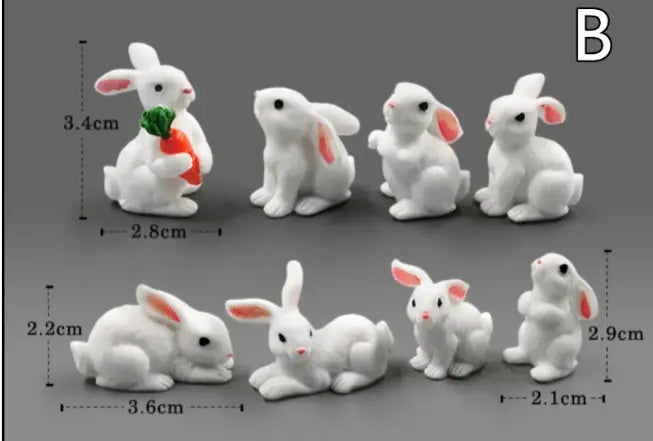 Mini Resin Animal Figurines – DIY Micro-Landscape Decor My Store