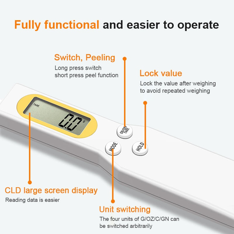 Digital Measuring Spoon Scale Mini My Store