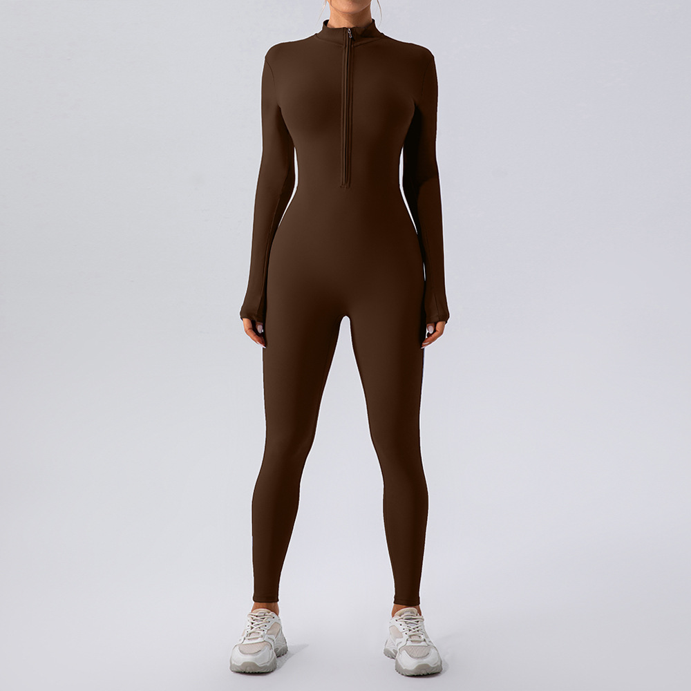 Fleece-Lined Yoga Jumpsuit My Store