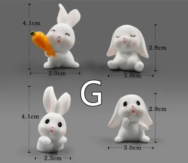 Mini Resin Animal Figurines – DIY Micro-Landscape Decor My Store