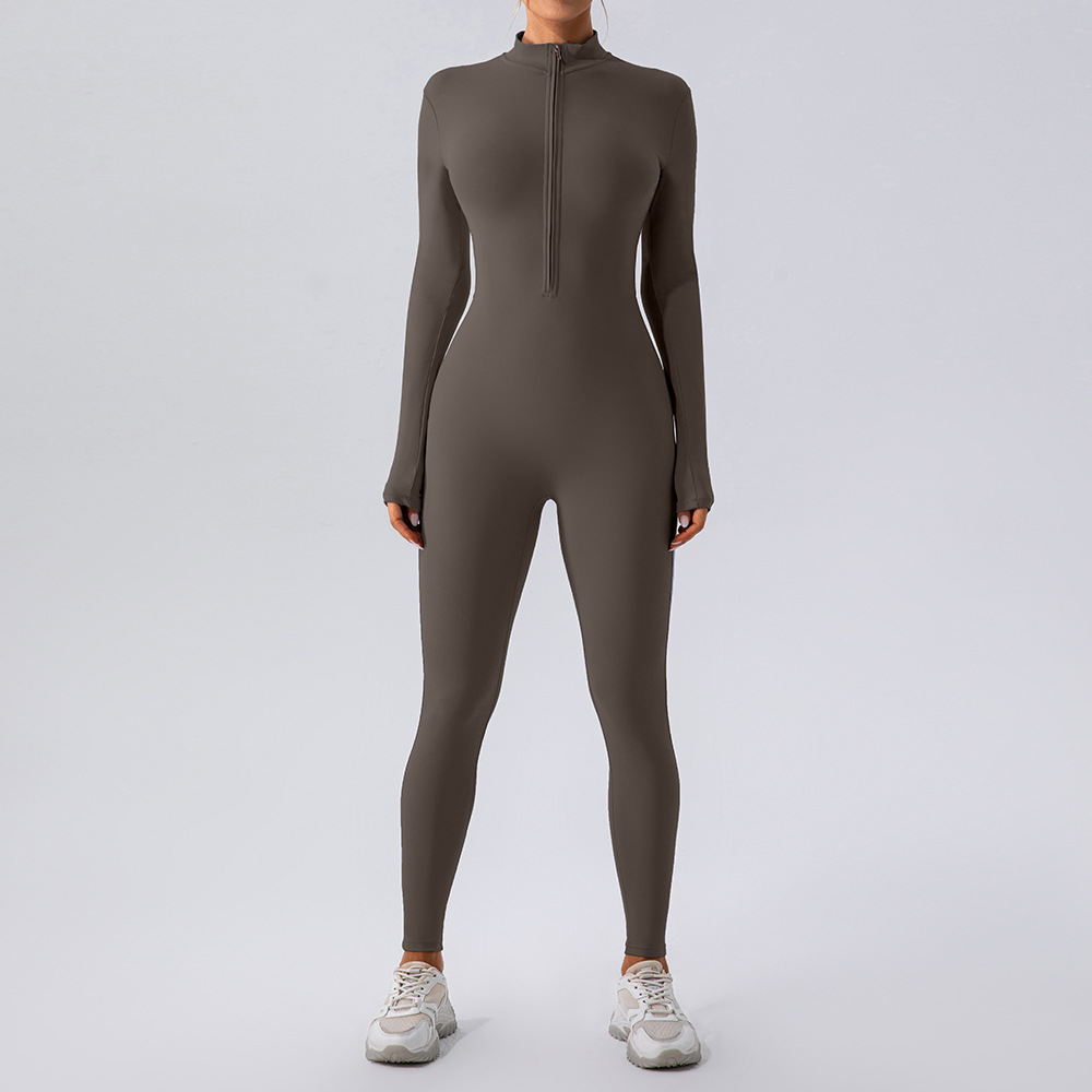 Fleece-Lined Yoga Jumpsuit My Store