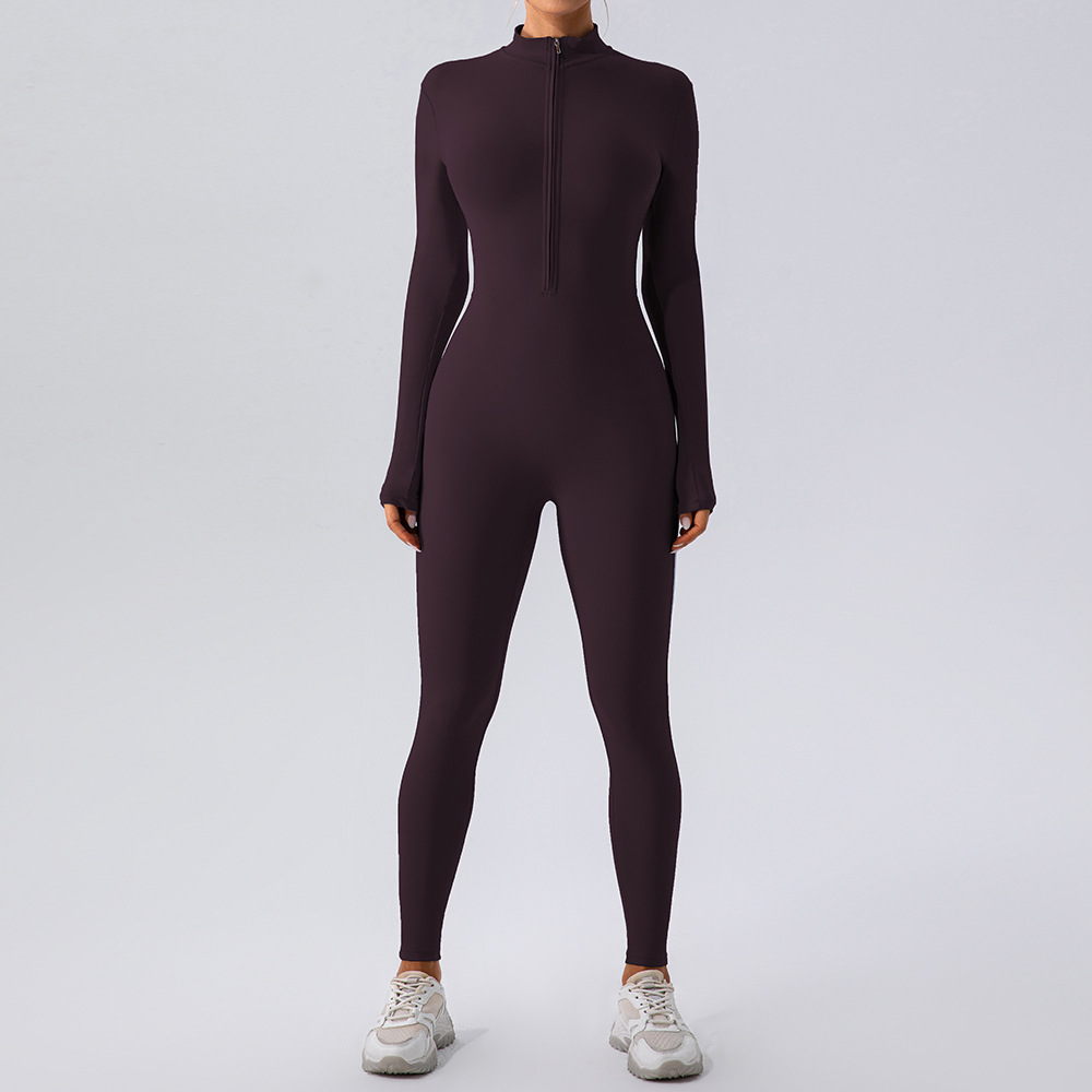 Fleece-Lined Yoga Jumpsuit My Store